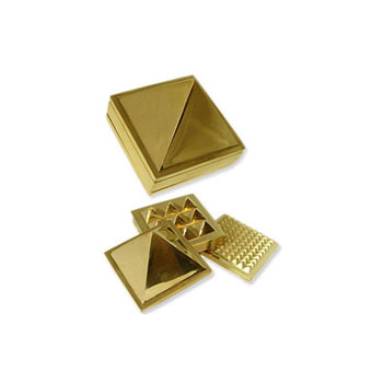 Pyramid Brass Set 3cm  - CPR 