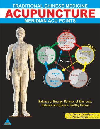 ACS Acupuncture Meridian Acu Point-Dr.Dinesh& G.Mani Book- English  - 310 